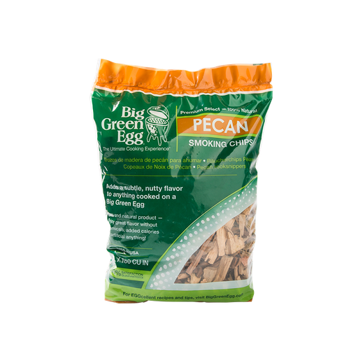 [0703 113993] Big Green Egg, PECAN WOOD CHIPS HOUTSNIPPERS